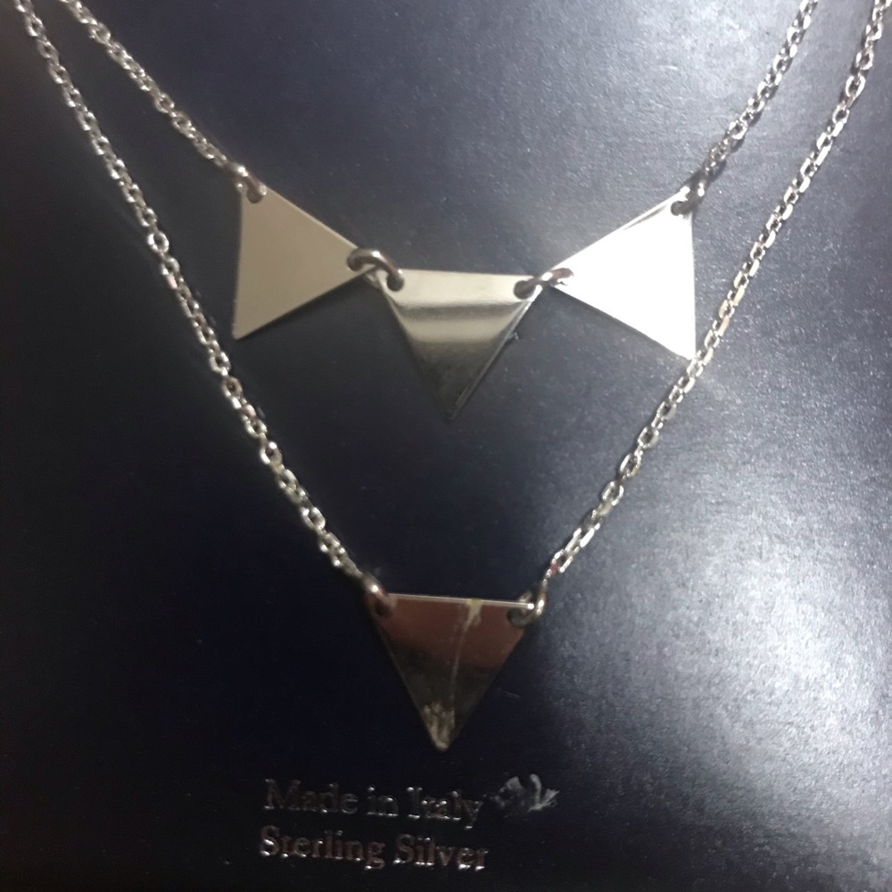 Triangle necklace